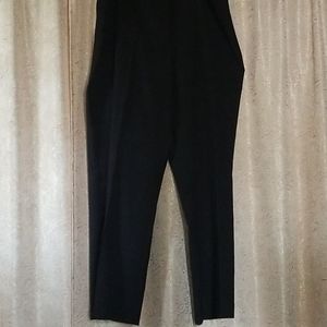 Macy's Alfani Navy blue pin striped pants